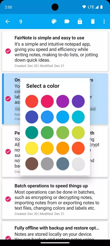 FairNote APK - screenshot 3