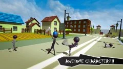 Stickman Crime City Escape - screenshot 1
