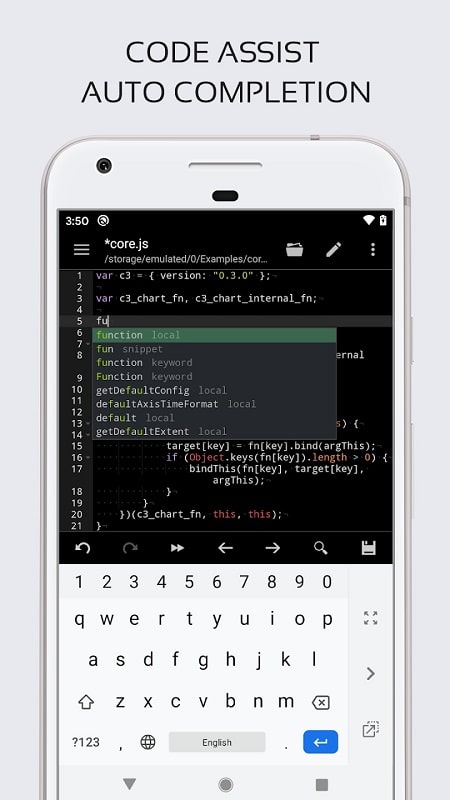 Code Editor APK - screenshot 1