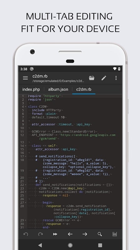 Code Editor APK - screenshot 3