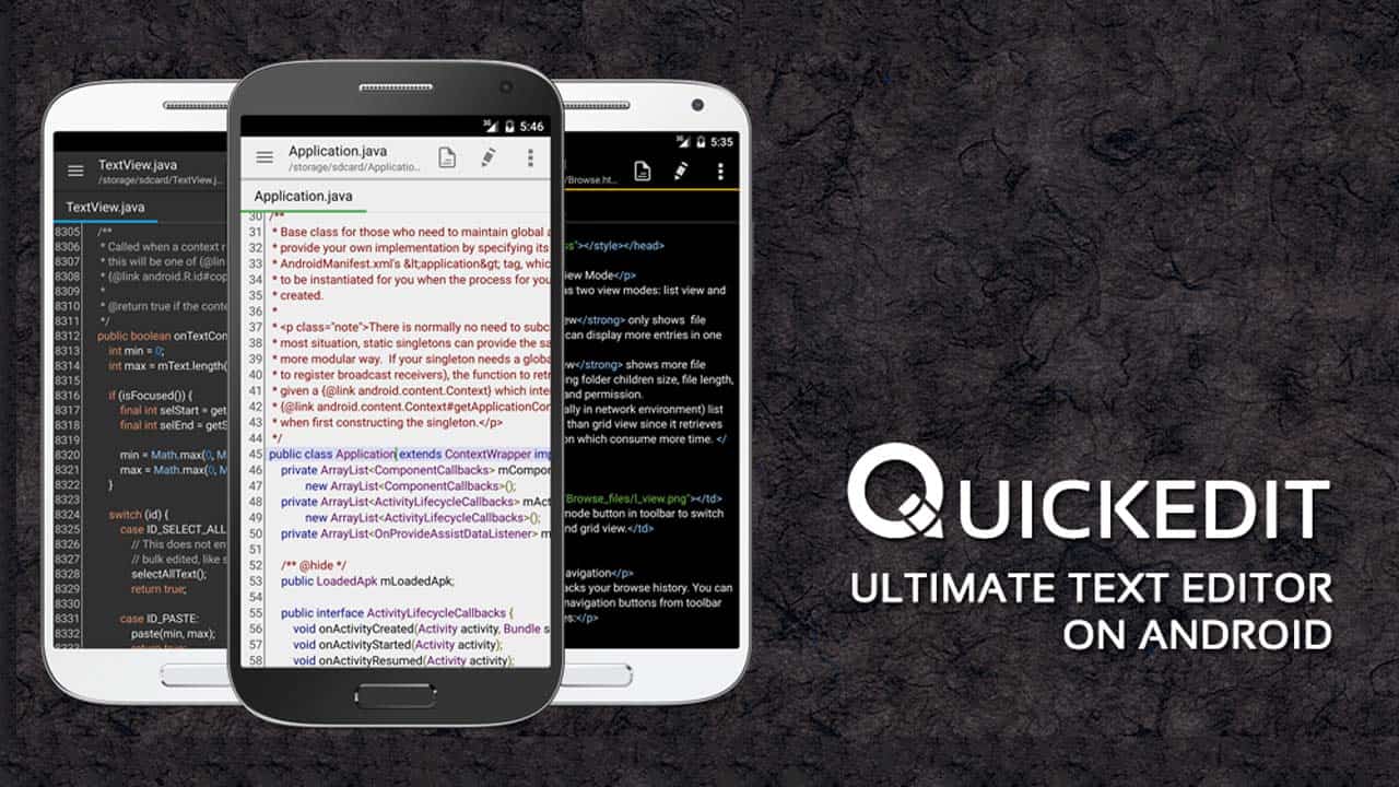 QuickEdit Text Editor Pro MOD APK icon
