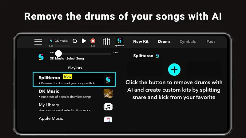 DrumKnee 3D Drums - screenshot 3