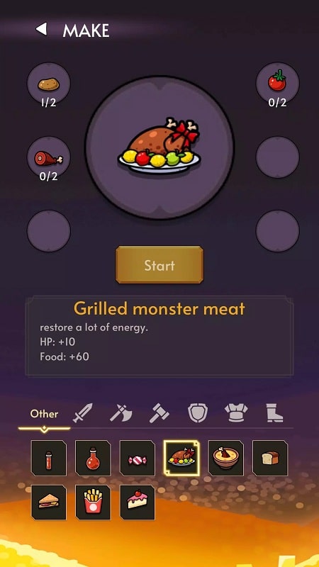 Adventure and Mining RPG APK - screenshot 1