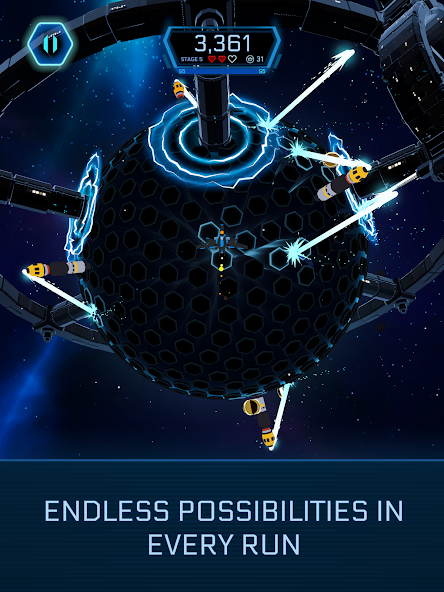 Galaxy Swirl: Hexa Endless Run - screenshot 21