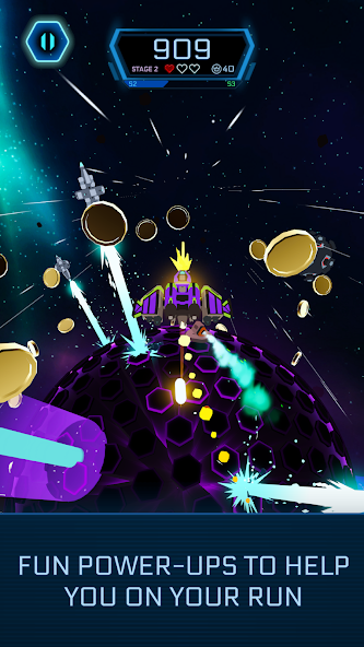 Galaxy Swirl: Hexa Endless Run - screenshot 4