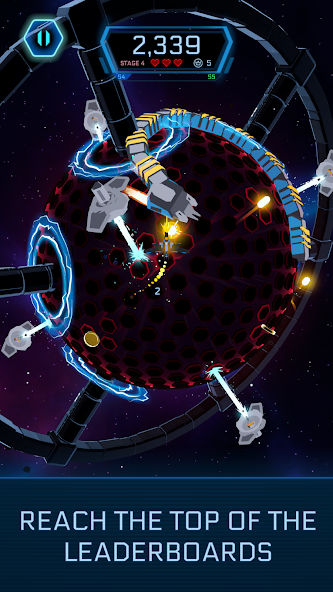 Galaxy Swirl: Hexa Endless Run - screenshot 5