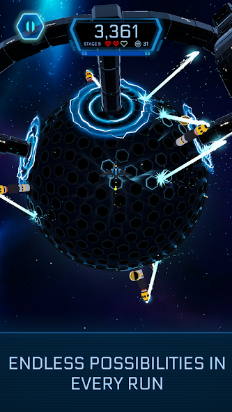 Galaxy Swirl: Hexa Endless Run - screenshot 7