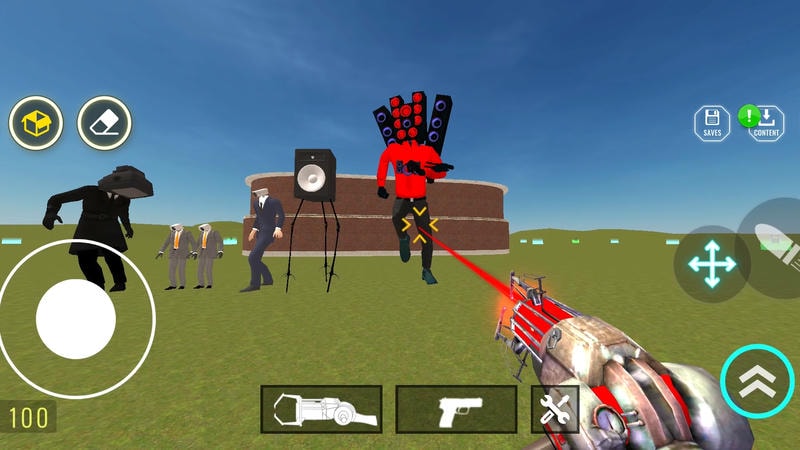 Nextbots In Playground - screenshot 1