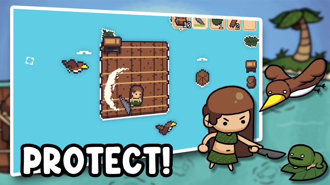 Stranded on a Raft - screenshot 2