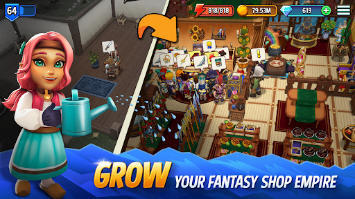 Shop Titans APK 22.2.1 (Full Game) for Android - screenshot 1