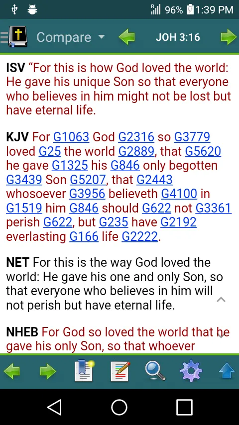 MySword Bible - screenshot 3