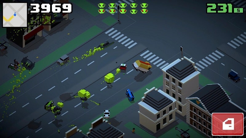 Smashy Road Wanted 2 APK - screenshot 1