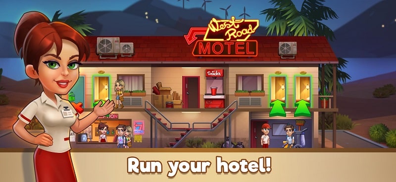 Doorman Story: Hotel team tycoon - screenshot 2