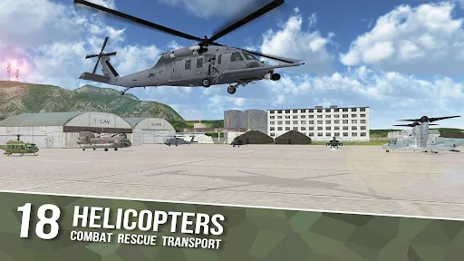 Helicopter Sim Flight Simulator - screenshot 1