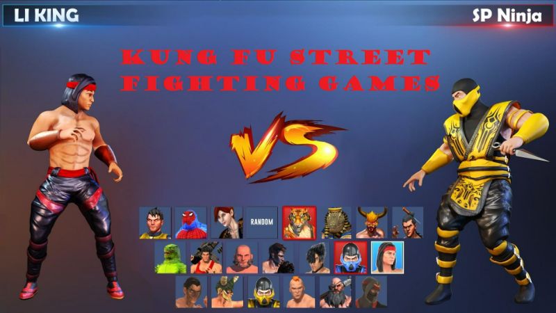 Kung Fu Street Fighting Games APK - app icon