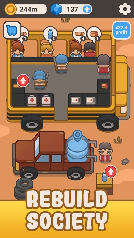 Idle Outpost APK - screenshot 1