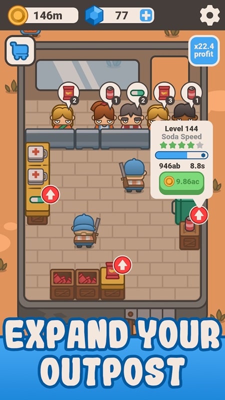 Idle Outpost APK - screenshot 3