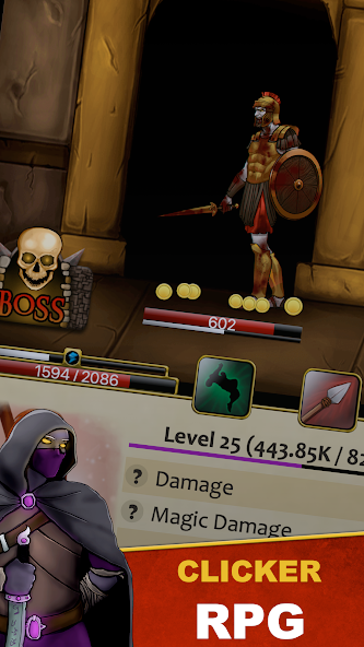 Infinite Dungeons: Clicker RPG - screenshot 1