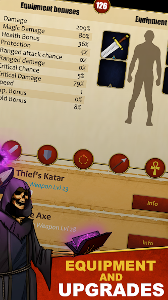 Infinite Dungeons: Clicker RPG - screenshot 3