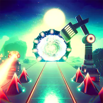 Super Glitch Dash MOD APK icon