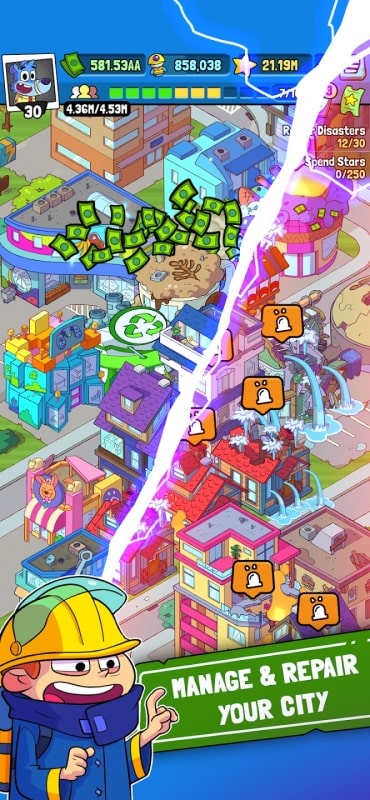 Disaster Town Tycoon APK - screenshot 4