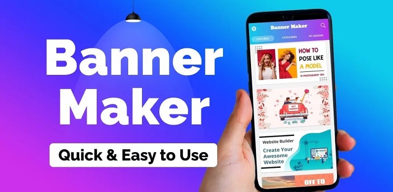 Banner Maker, Thumbnail Maker APK - app icon