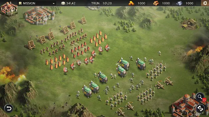 Grand War Rome Strategy Games - screenshot 4