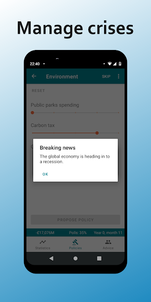 RandomNation - Politics & Government Simulation - screenshot 20