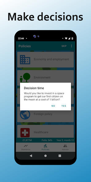 RandomNation - Politics & Government Simulation - screenshot 3