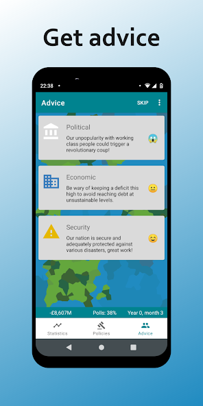 RandomNation - Politics & Government Simulation - screenshot 6