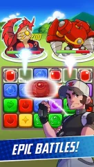 Phoenix Rangers: Puzzle RPG - screenshot 2
