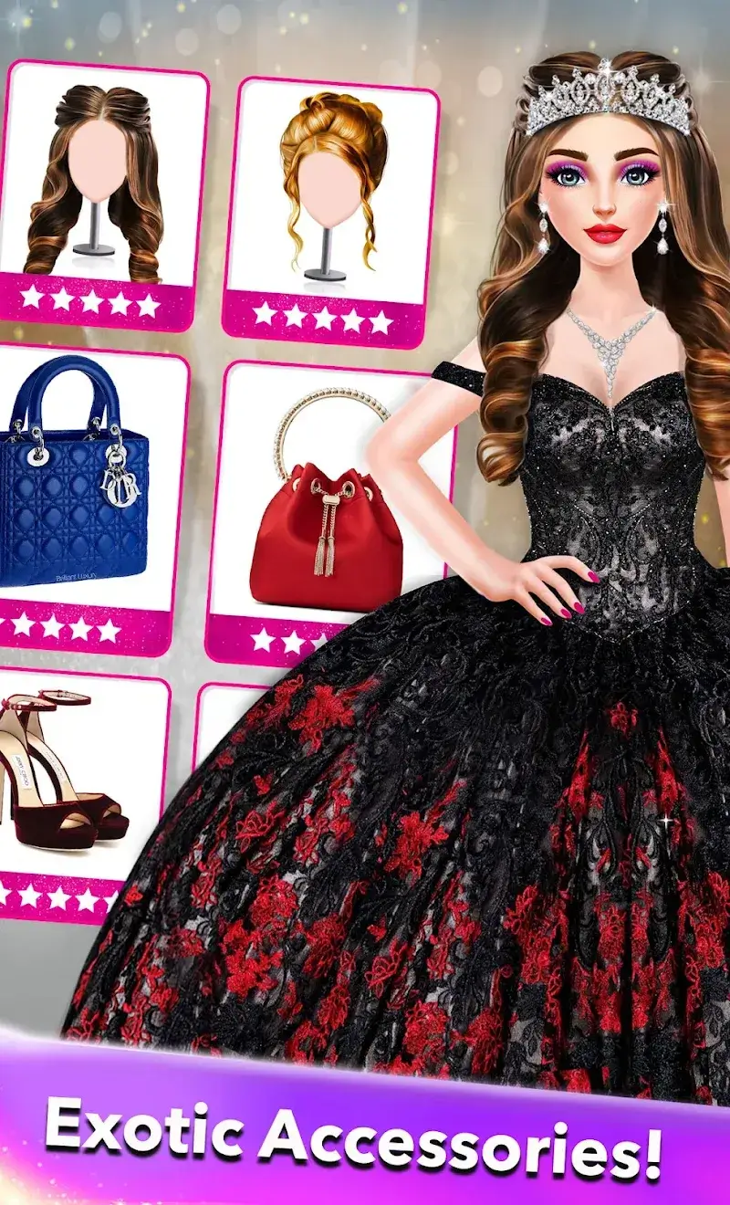 Fashion Game Makeup & Dress up - screenshot 2