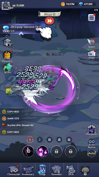 Death Crow : dc idle RPG - screenshot 1