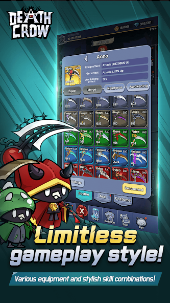 Death Crow : dc idle RPG - screenshot 6