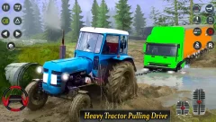 Real Tractor Pulling Simulator: Offroad | City Mod - screenshot 2
