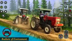 Real Tractor Pulling Simulator: Offroad | City Mod - screenshot 4