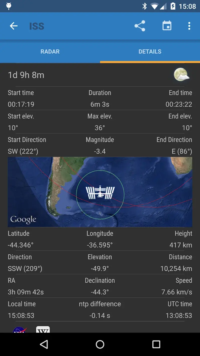 ISS Detector Pro v3.00.021 Pro APK (FullOptimized) - screenshot 4