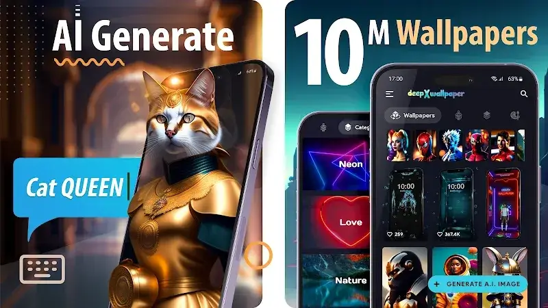 DeepX Wallpapers +3D - screenshot 3