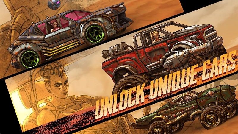 Road Warrior Combat Racing APK - screenshot 1