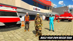 FireFighter Emergency Rescue Game-Ambulance Rescue - screenshot 3