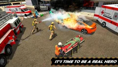 FireFighter Emergency Rescue Game-Ambulance Rescue - screenshot 4