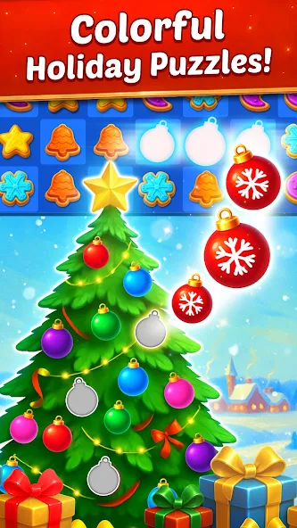 Christmas Cookie - Fun Match 3 - screenshot 3