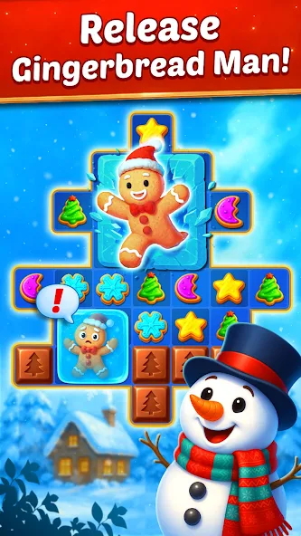 Christmas Cookie - Fun Match 3 - screenshot 5