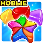 Gummy Paradise - Free Match 3 Puzzle Game MOD APK icon