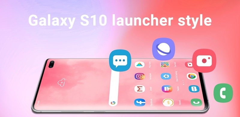 Super S10 Launcher, Galaxy S10 APK - app icon