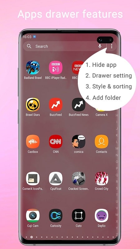 Super S10 Launcher, Galaxy S10 APK - screenshot 5