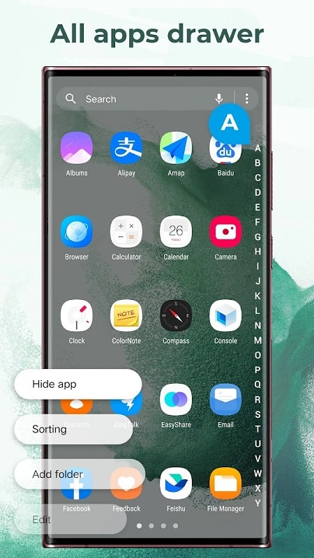 Super S22 Launcher, Galaxy S22 APK - screenshot 1