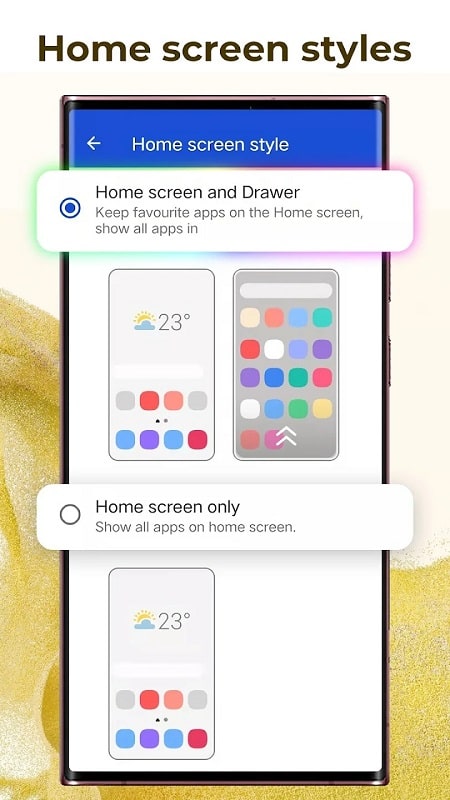 Super S22 Launcher, Galaxy S22 APK - screenshot 3