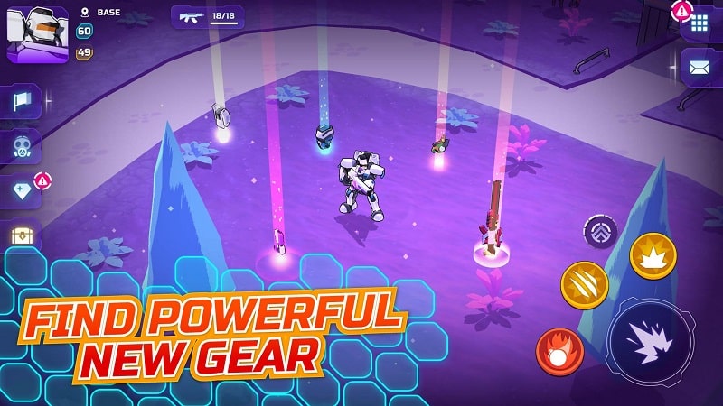 Loot Legends Robots vs Aliens APK - screenshot 1