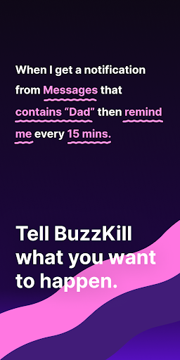 BuzzKill Notification Manager - screenshot 1